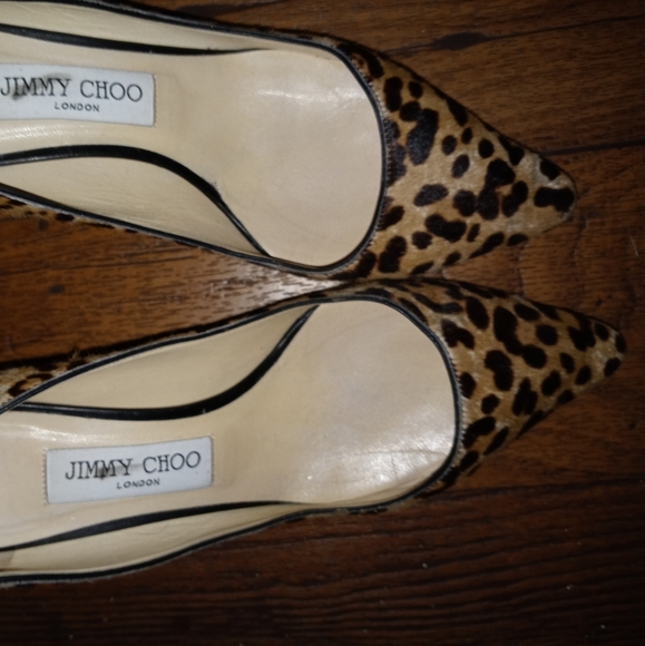 Jimmy Choo Shoes - LEOPARD PRINT PUMPS BU JIMMY CHOO